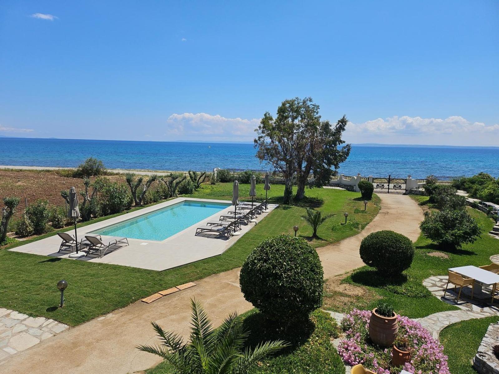 Windmill Villa Kalyves Polygyrou Dış mekan fotoğraf